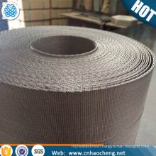 304 316 stainless steel low temperature automatic mesh filter belt /reverse dutch weave wire mesh